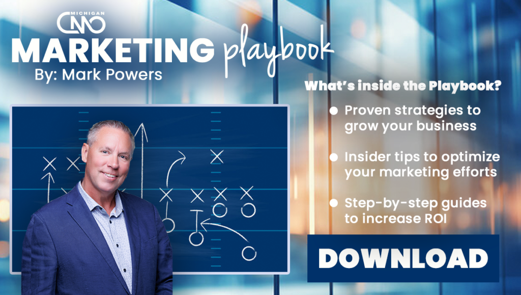 Michigan CMO marketing playbook by Mark Powers Fractional CMO