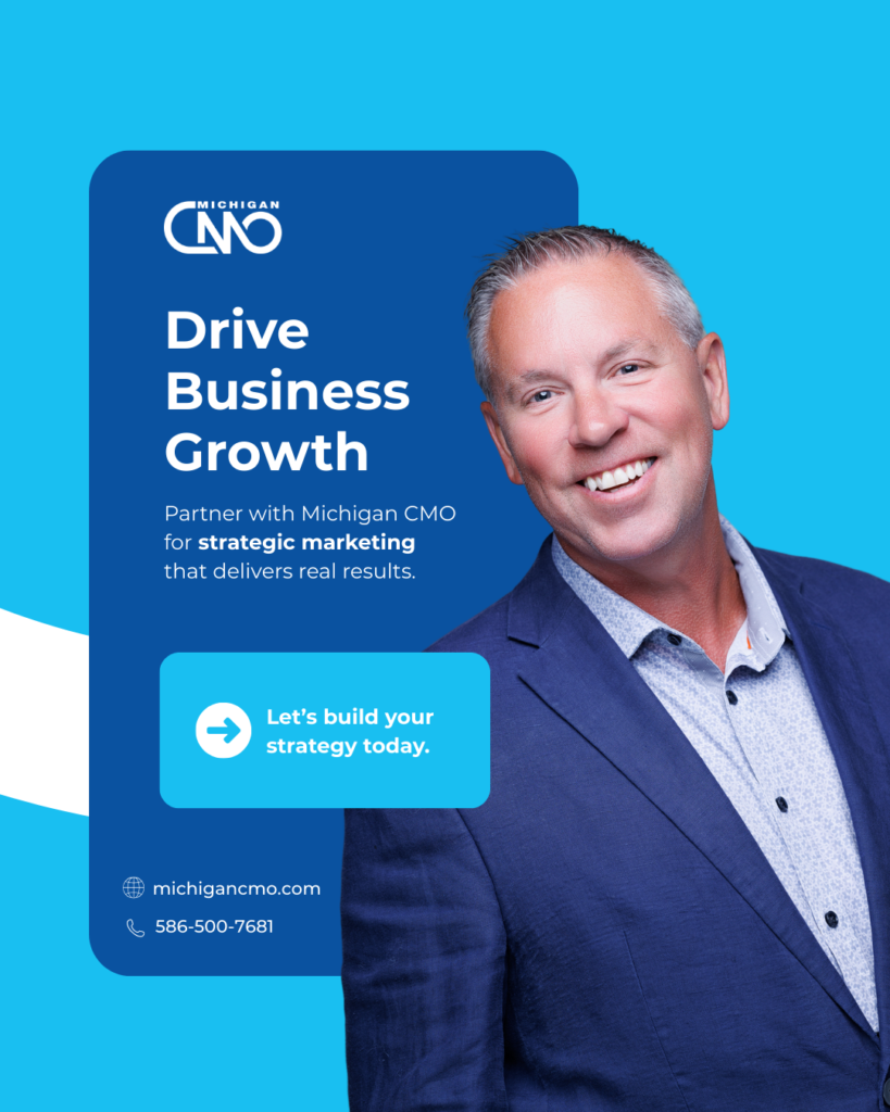 Discover real marketing leadership with Mark Powers, Founder of Michigan CMO and Florida CMO. Take a free 60-minute strategy session — no cost, no obligation.